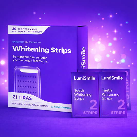 LUMISMILE™ Tiras Blanqueadoras Sonrisa Radiante